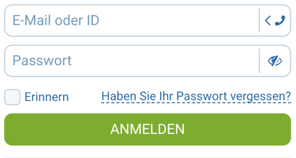Melden Sie sich an Melden Sie sich an