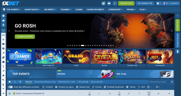 Visitez le site web de 1xbet Visitez le site web de 1xbet