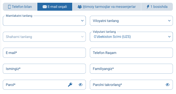 Akkauntni tasdiqlang Akkauntni tasdiqlang